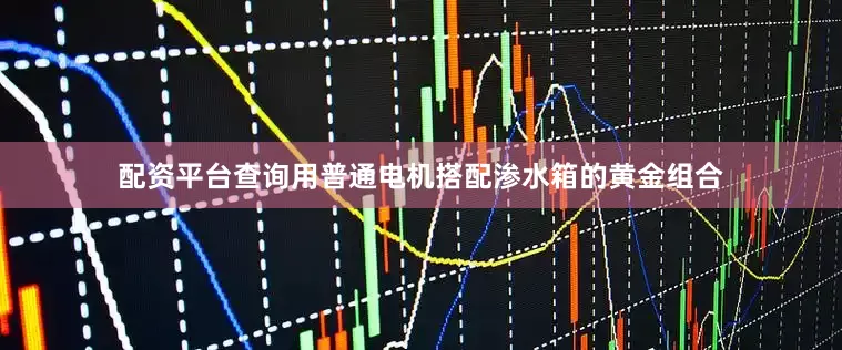 配资平台查询用普通电机搭配渗水箱的黄金组合