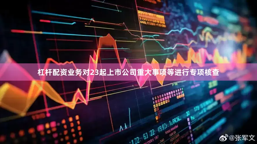 杠杆配资业务对23起上市公司重大事项等进行专项核查